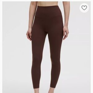 Lululemon Align Leggings Size 4 Espresso 25”